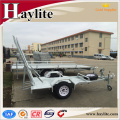 Full Hop dip galvanized tandem car trailer factory